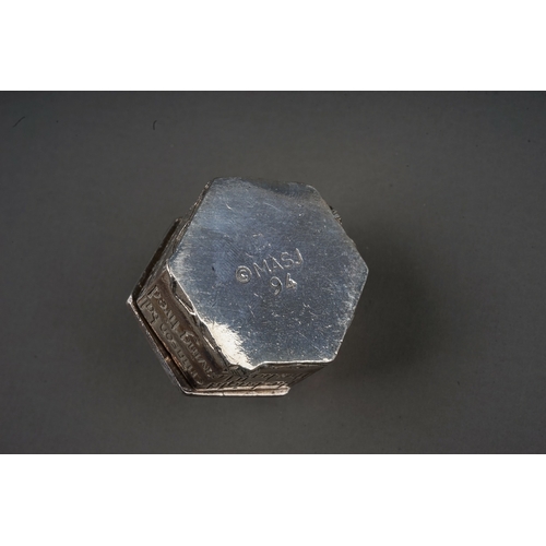 267 - A group of silver to include: two various early 19th Century silver mounted travelling case glass bo... 