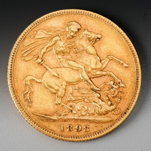 294 - An 1898 sovereign