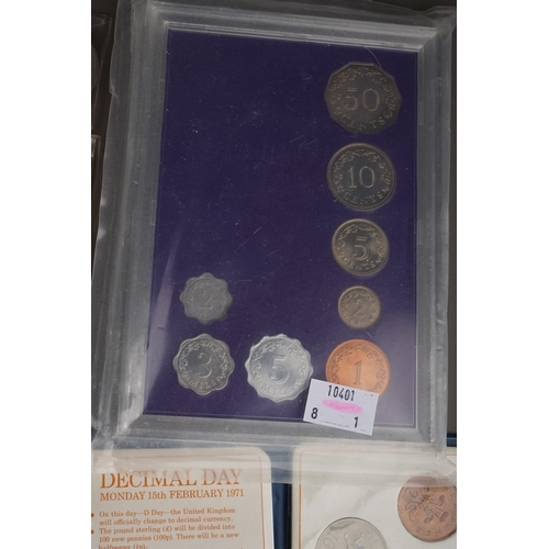 299 - A collection of 19th and 20th century British coins, including a small number of early 19th century ... 