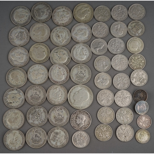 307 - Collection of silver coins