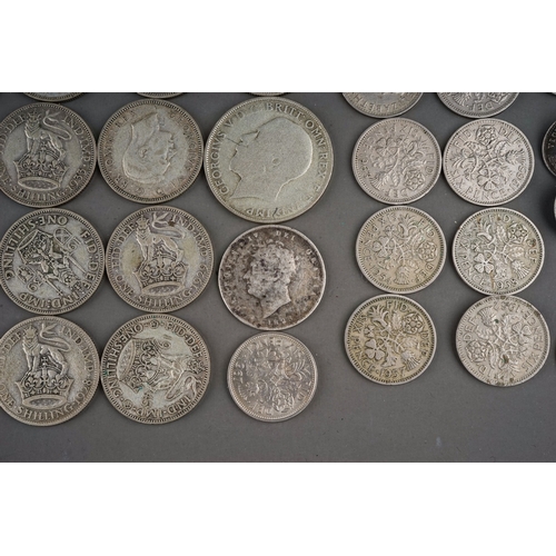 307 - Collection of silver coins