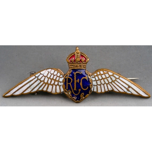 337 - WW1 era Royal Flying Corps sweetheart brooch