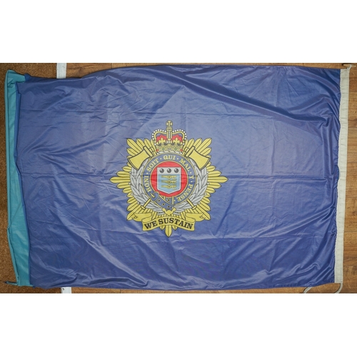 342 - Two large  vintage military flags