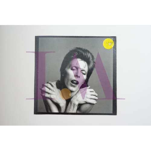 354 - DAVID BOWIE - Cut Contact Sheets Sukita Photo collection.
This black velvet hard cover book has been... 