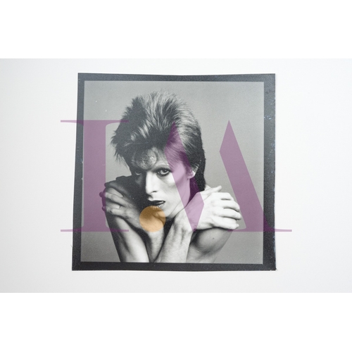 354 - DAVID BOWIE - Cut Contact Sheets Sukita Photo collection.
This black velvet hard cover book has been... 