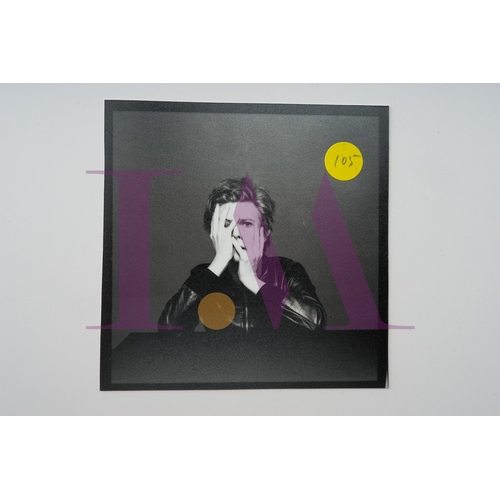 354 - DAVID BOWIE - Cut Contact Sheets Sukita Photo collection.
This black velvet hard cover book has been... 