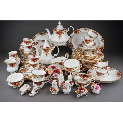 406 - A large collection of Royal Albert 