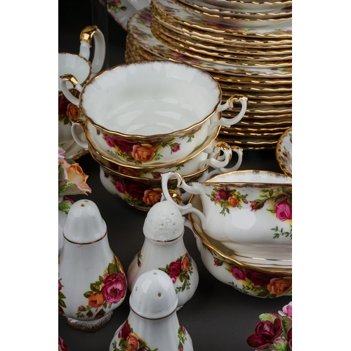 406 - A large collection of Royal Albert 