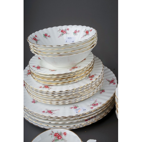 443 - A quantity of Royal Albert and Richmond table wares patterns, comprising a set of six Royal Albert '... 