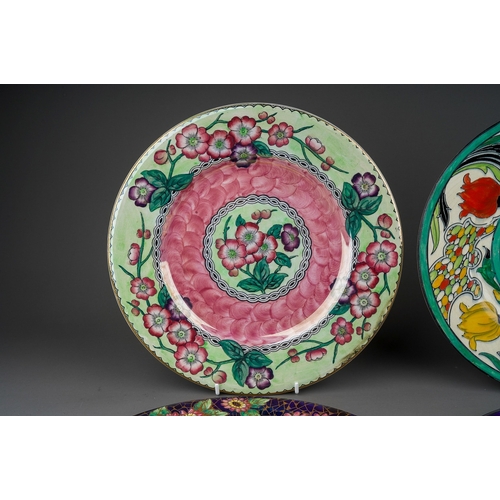 463 - Four Maling circular wall plaques to include:
1. 