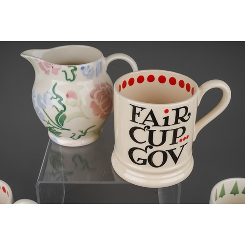 493 - Six Emma Bridgewater large mugs ranges include: 3  x Alice's Escapes (sea side theme); 1 x Copella; ... 