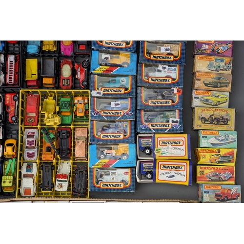 519 - Tray of 27 mainly Matchbox collectors Model A Ford vans including rare editions.  All boxed, Boxes a... 