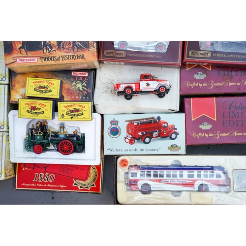 529 - A quantity of Matchbox Models of Yesteryear and others in damaged boxes