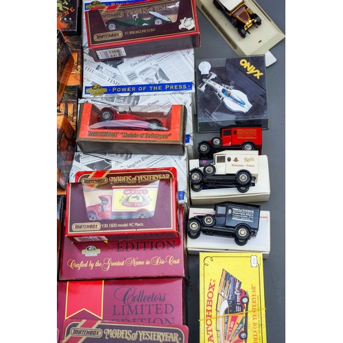 529 - A quantity of Matchbox Models of Yesteryear and others in damaged boxes