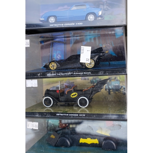 531 - A tray of Batman The Dark Knight boxed vehicles TM and DC Comics