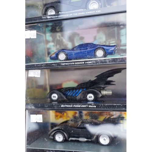 531 - A tray of Batman The Dark Knight boxed vehicles TM and DC Comics