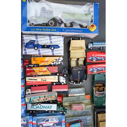 545 - A quantity of Corona Junior Rescue boxed vehicles, and various diecast vehicles.  2 trays