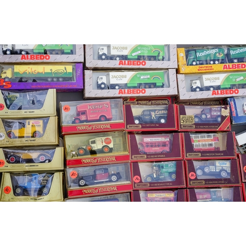 557 - 3 boxes of Joel, Corgi, Minichamps boxed diecast collection.  Boxes af