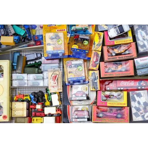 563 - A mixed quantity of diecast vehicles etc.  3 boxes (af)