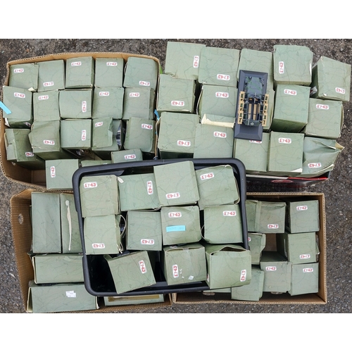 568 - A very large collection of boxed Military vehicles , damaged boxes (5)