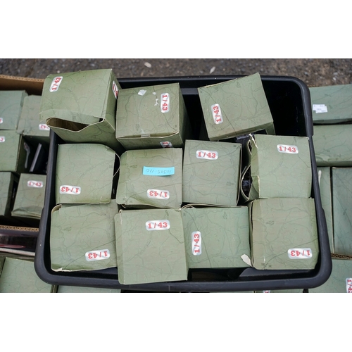 568 - A very large collection of boxed Military vehicles , damaged boxes (5)