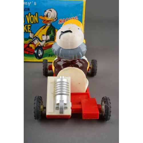 573 - A boxed Louis Marx & Co Walt Disney 'Professor Ludwig Von Drake Racing Kart with Friction Drive', bo... 