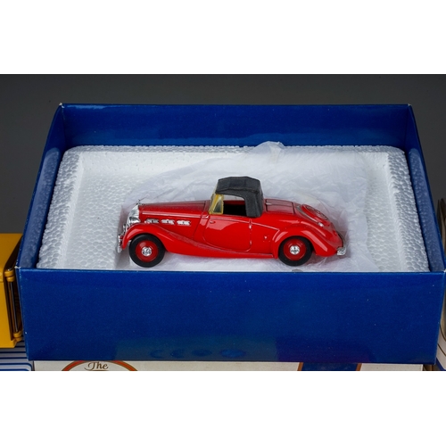 580 - A box of Atlas Edition and Matchbox reproduction Dinky vehicles, all boxed, some still shrink wrappe... 