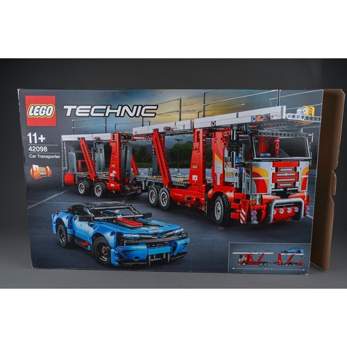 613 - Assorted Lego models, all dismantled with boxes and instructions, unchecked, to include: 
1. LegoTec... 