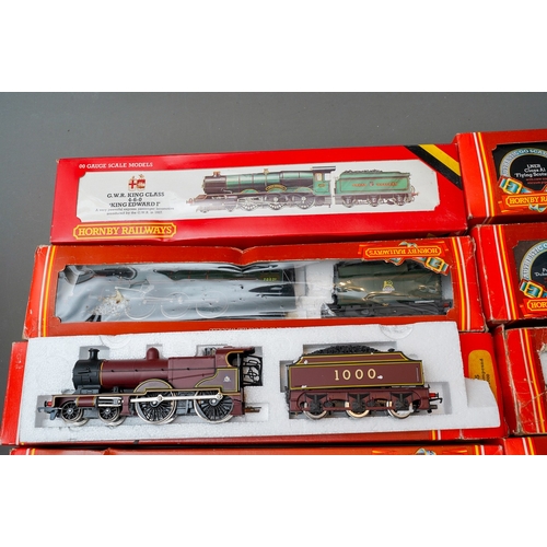 617 - Assorted vintage Hornby Railways 00 gauge boxed locomotives to include: Duchess of Atholl R.262; Kin... 