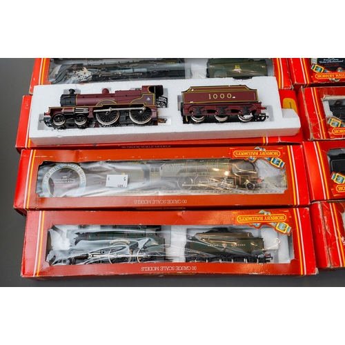 617 - Assorted vintage Hornby Railways 00 gauge boxed locomotives to include: Duchess of Atholl R.262; Kin... 