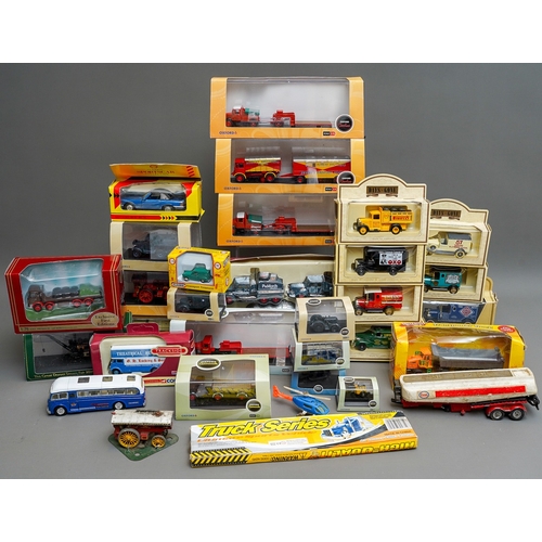 627 - Assorted die cast cars & trucks (2 boxes)