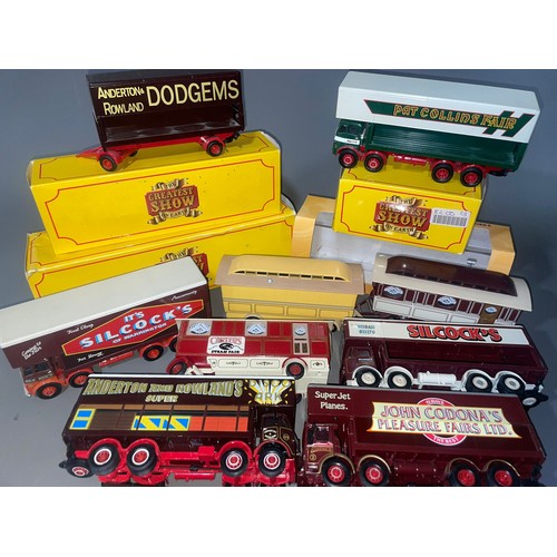 630 - A collection of diecast including mainly Corgi Classic The Greatest Showman 