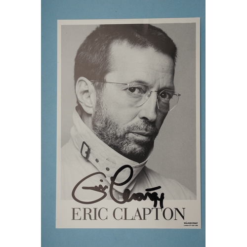 655 - Autographs, a folder containing over eighty signed publicity photos, letters, magazines or scraps of... 