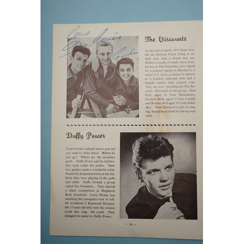 655 - Autographs, a folder containing over eighty signed publicity photos, letters, magazines or scraps of... 