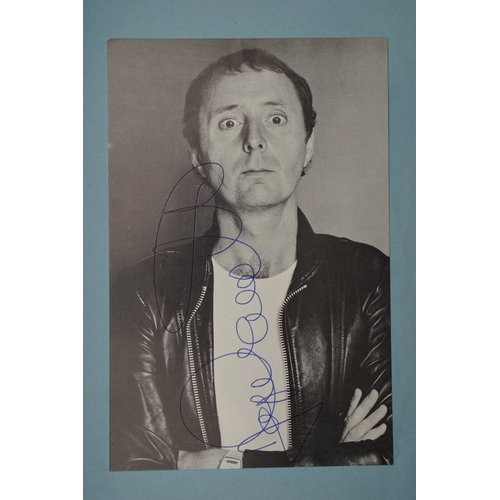 656 - Autographs, a folder containing approximately seventy five signed publicity photographs and letters,... 