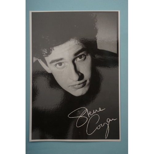 656 - Autographs, a folder containing approximately seventy five signed publicity photographs and letters,... 