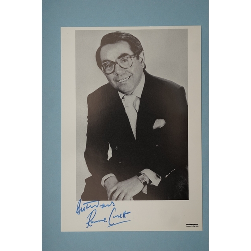 656 - Autographs, a folder containing approximately seventy five signed publicity photographs and letters,... 