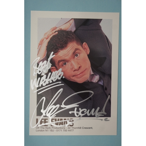 656 - Autographs, a folder containing approximately seventy five signed publicity photographs and letters,... 