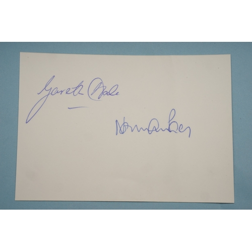 656 - Autographs, a folder containing approximately seventy five signed publicity photographs and letters,... 