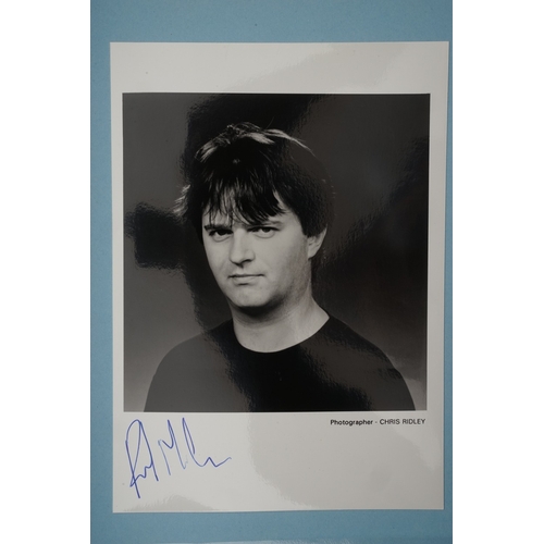 656 - Autographs, a folder containing approximately seventy five signed publicity photographs and letters,... 