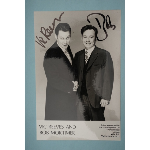 656 - Autographs, a folder containing approximately seventy five signed publicity photographs and letters,... 