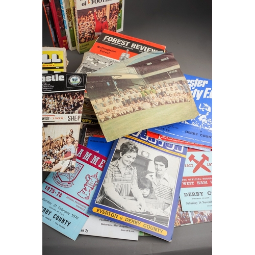 694 - Derby County Football: assorted 1970s copies of RAM The Official Newspaper/Programme of Derby Co F.C... 