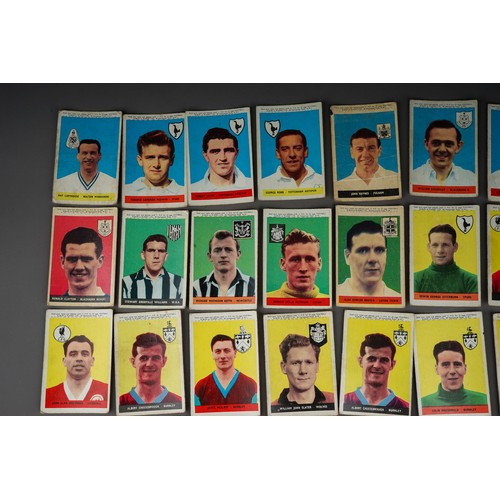 698 - Football/ vintage Trade cards: 47 A&BC Gum with Planet Ltd,  Footballers  includes Brian Clough, Rob... 