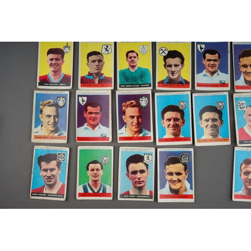 698 - Football/ vintage Trade cards: 47 A&BC Gum with Planet Ltd,  Footballers  includes Brian Clough, Rob... 