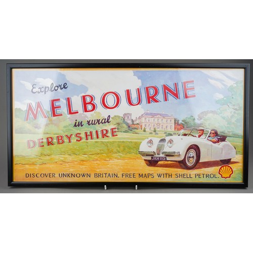 700 - Shell Melbourne advertising Poster 