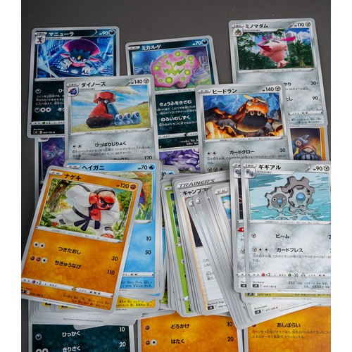 729 - Pokemon cards, two Japanese Star Birth part sets, one of 49 of 100 cards, the other 78 of 100 cards ... 