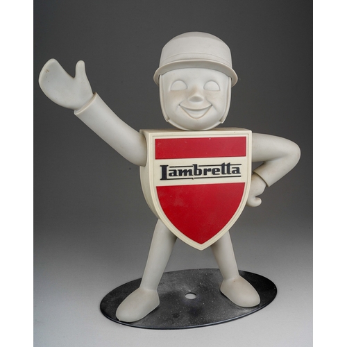 740 - Lambretta Advertising figure approx. 34cms high