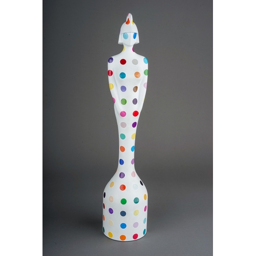 756 - [Hirst, Damien] 2013 Brit Award designed by Damien Hirst with iconic spot design,
 with original box... 