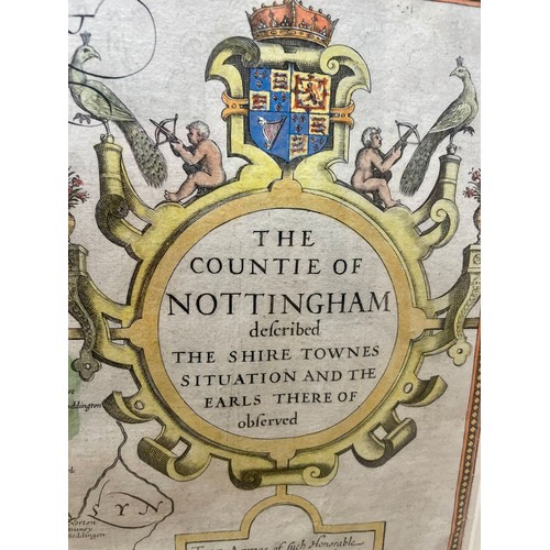 800 - Nottinghamshire: Speed (John), The Countie of Nottingham described, The Shire Townes Situation and t... 