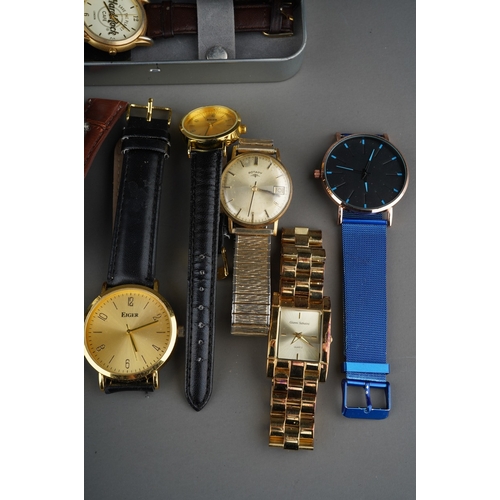 210 - Collection of watches including Rotary, Regency, Eiger, Hard Rock